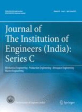 Journal of The Institution of Engineers (India): Series C - Springer (40032) - modelo ABNT