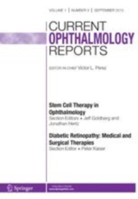 Current Ophthalmology Reports - Springer (40135) - modelo ABNT