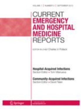 Current Emergency and Hospital Medicine Reports - Springer (40138) - modelo ABNT