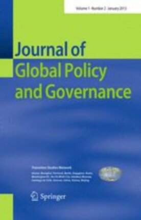 Journal of Global Policy and Governance - Springer (40320) - modelo ABNT