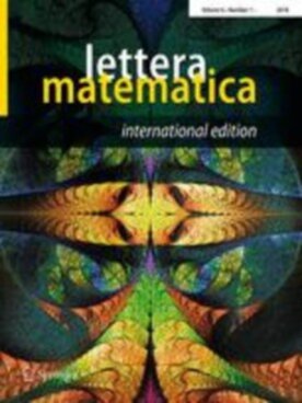 Lettera Matematica - Springer (40329) - modelo ABNT