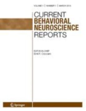 Current Behavioral Neuroscience Reports - Springer (40473) - modelo ABNT