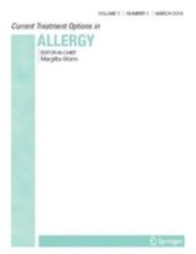 Current Treatment Options in Allergy - Springer (40521) - modelo ABNT