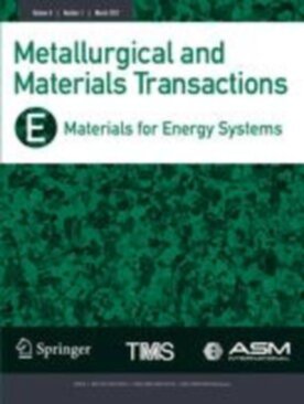 Metallurgical and Materials Transactions E - Springer (40553) - modelo ABNT
