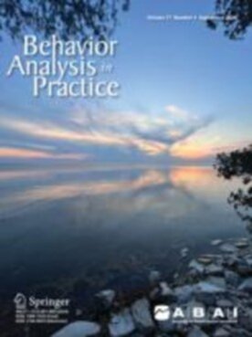 Behavior Analysis in Practice - Springer (40617) - modelo ABNT