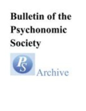 Bulletin of the Psychonomic Society - Springer (40631) - modelo ABNT