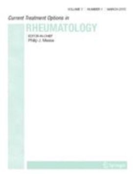 Current Treatment Options in Rheumatology - Springer (40674) - modelo ABNT