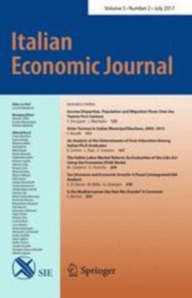 Italian Economic Journal - Springer (40797) - modelo ABNT