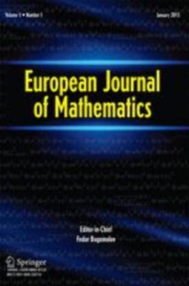 European Journal of Mathematics - Springer (40879) - modelo ABNT