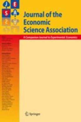 Journal of the Economic Science Association - Springer (40881) - modelo ABNT