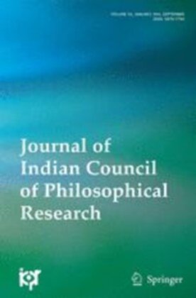 Journal of Indian Council of Philosophical Research - Springer (40961) - modelo ABNT