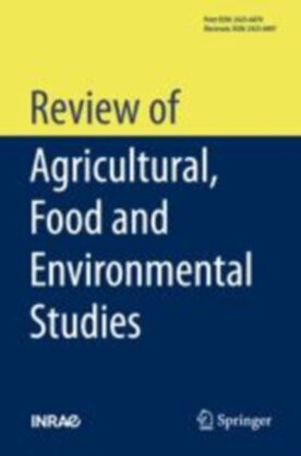 Review of Agricultural, Food and Environmental Studies - Springer (41130) - modelo ABNT