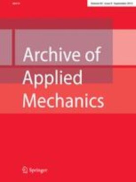 Archive of Applied Mechanics - Springer (419) - modelo ABNT