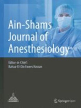 Ain-Shams Journal of Anesthesiology - Springer (42077) - modelo ABNT