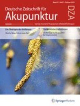 Deutsche Zeitschrift für Akupunktur - Springer (42212) - modelo ABNT