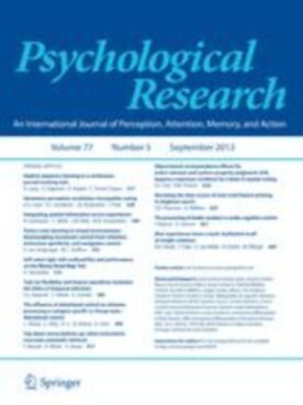 Psychological Research - Springer (426) - modelo ABNT