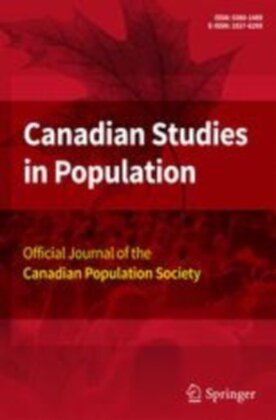 Canadian Studies in Population - Springer (42650) - modelo ABNT