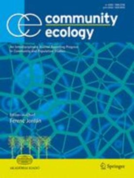 Community Ecology - Springer (42974) - modelo ABNT