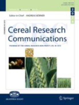 Cereal Research Communications - Springer (42976) - modelo ABNT