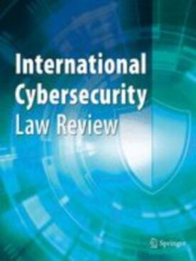 International Cybersecurity Law Review - Springer (43439) - modelo ABNT