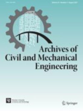 Archives of Civil and Mechanical Engineering - Springer (43452) - modelo ABNT