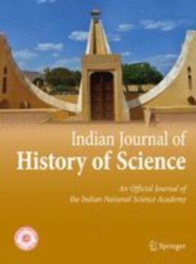 Indian Journal of History of Science - Springer (43539) - modelo ABNT