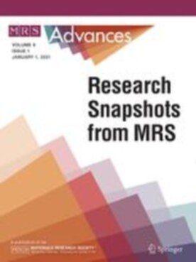 MRS Advances - Springer (43580) - modelo ABNT