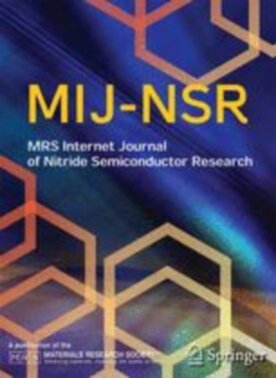 MRS Internet Journal of Nitride Semiconductor Research - Springer (43583) - modelo ABNT