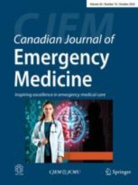 Canadian Journal of Emergency Medicine - Springer (43678) - modelo ABNT