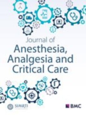Journal of Anesthesia, Analgesia and Critical Care - Springer (44158) - modelo ABNT