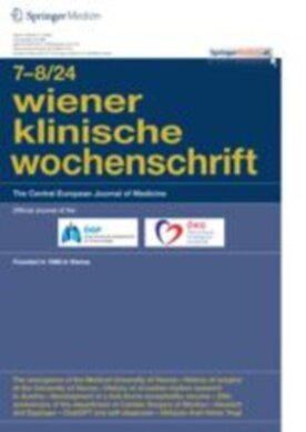 Wiener klinische Wochenschrift - Springer (508) - modelo ABNT