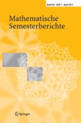Mathematische Semesterberichte - Springer (591) - modelo ABNT