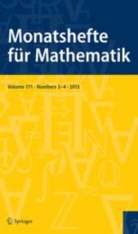 Monatshefte für Mathematik - Springer (605) - modelo ABNT