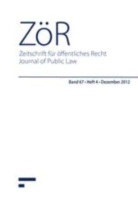 Zeitschrift für öffentliches Recht - Springer (708) - modelo ABNT