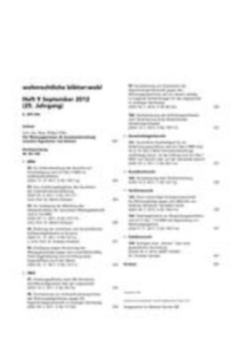 Wohnrechtliche Blätter - Springer (719) - modelo ABNT