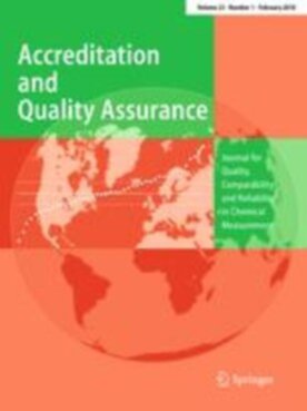 Accreditation and Quality Assurance - Springer (769) - modelo ABNT