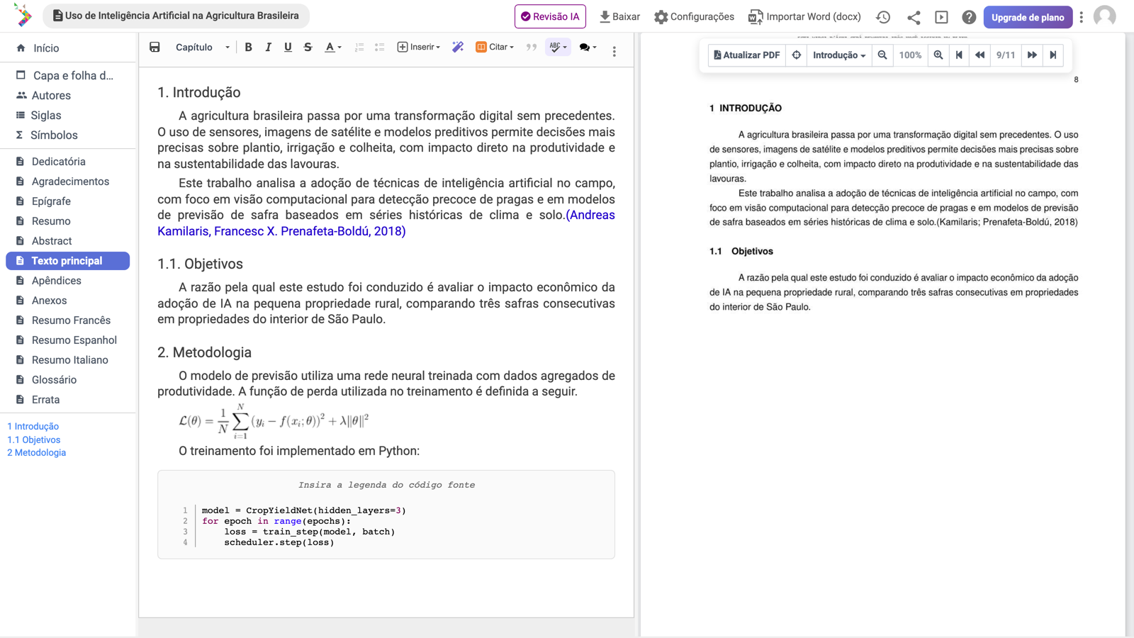 Editor Inteligente